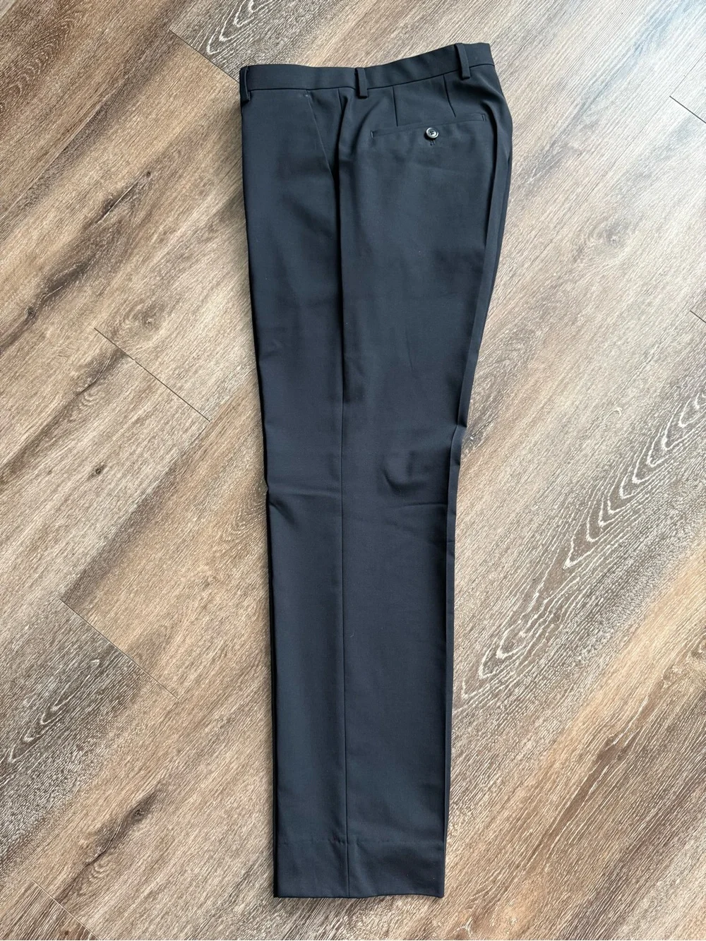 Boss Hugo Boss Men's Black Two-Piece Wool Blend Suit Jacket & Trousers